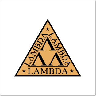 Lambda Crest Posters and Art